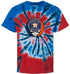 Houston Astros Stealie Tie-Dye Grateful Dead T-Shirt