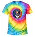 Houston Astros Stealie Tie-Dye Grateful Dead T-Shirt