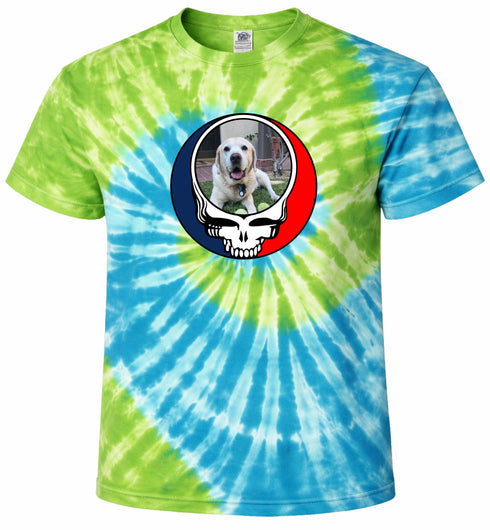 1443 - Custom Stealie Tie-Dye