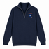 Mets Jerry - Life is dead.® - Premium Grateful Dead Quarter-Zip Pullover - Navy - 4