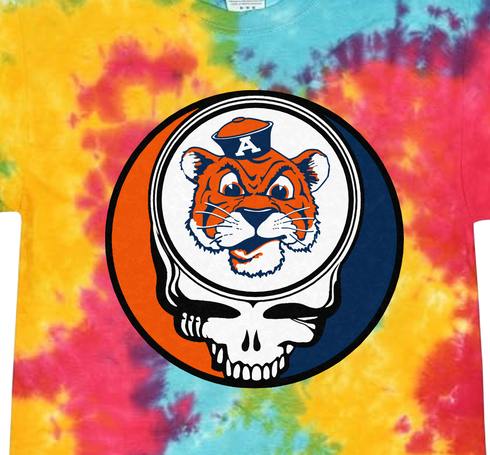 Auburn University Stealie Tie-Dye T-Shirt