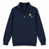 Futbol Bear - Life is dead.® - Premium Grateful Dead Quarter-Zip Pullover - Navy - 4