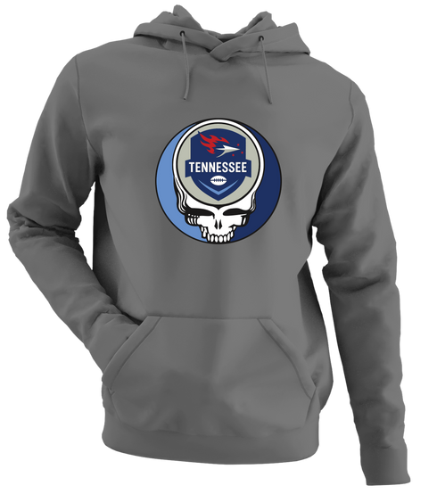 Tennessee Football - Premium Grateful Dead Hoodie - Charcoal - 8