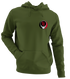 St John's University - Premium Grateful Dead Left Chest Hoodie - Military Green