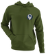 Monmouth University - Premium Grateful Dead Left Chest Hoodie - Military Green - 7