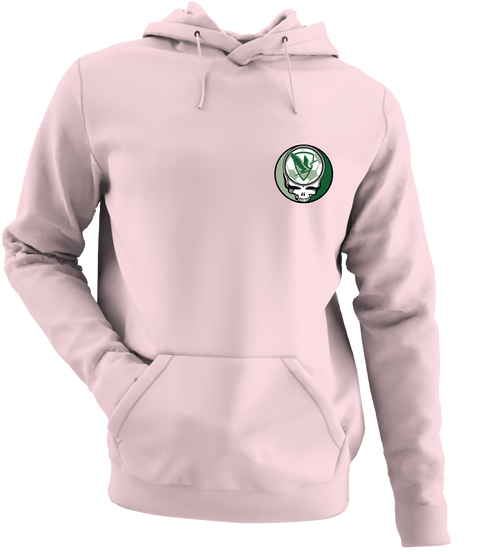 William Smith Soccer - Premium Grateful Dead Left Chest Hoodie - Light Pink - 4