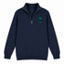 Golfing Bear - Life is dead.® - Premium Grateful Dead Quarter-Zip Pullover - Navy - 4