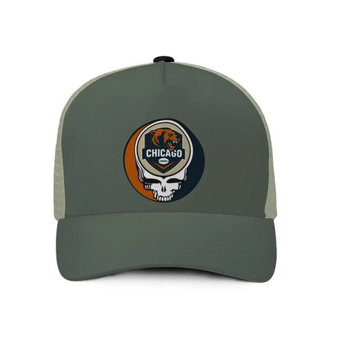 Grateful Dead - Chicago Bears Stealie Trucker Cap - StealieShop