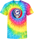 Buffalo Bills Logo Stealie Tie-Dye Grateful Dead T-Shirt