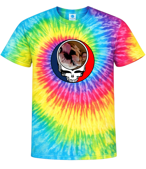 1651 - Custom Stealie Tie-Dye