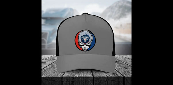 Grateful Dead - Toronto Blue Jays Stealie Grateful Dead Trucker Cap - StealieShop