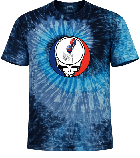1673 - Custom Stealie Tie-Dye