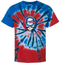 Atlanta Braves Stealie Tie-Dye Grateful Dead T-Shirt