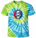 Atlanta Braves Stealie Tie-Dye Grateful Dead T-Shirt