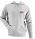 America 250 - Premium Grateful Dead Left Chest Hoodie - Sport Grey - 9