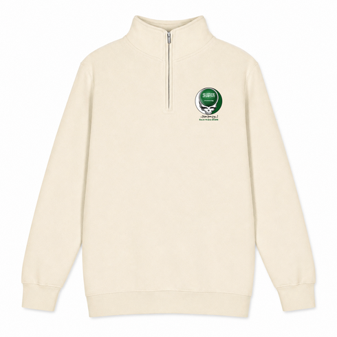 Saudi Arabia FIFA World Cup - Premium Grateful Dead Quarter-Zip Pullover - Sand - 1