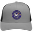 Baltimore Football Dancing Bear Stealie Grateful Dead Trucker Cap - Heather | Black