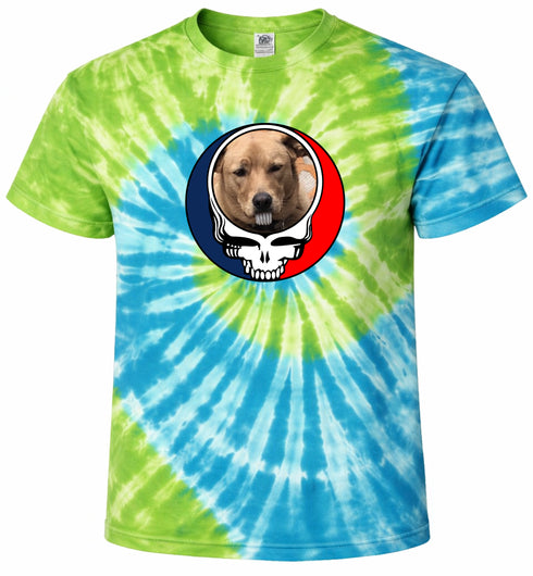 1635 - Custom Stealie Tie-Dye