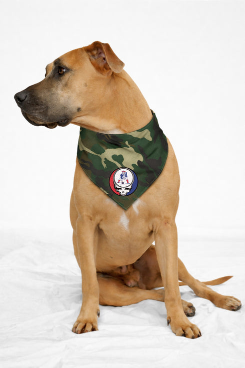 Pat the Patriot Grateful Dead Dog Bandana - Fits Most Dogs Grateful Dead T-Shirt