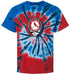 St. Louis Cardinals Stealie Tie-Dye Grateful Dead T-Shirt