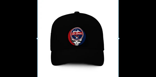 Grateful Dead - St. Louis Cardinals Stealie Grateful Dead Trucker Cap - StealieShop