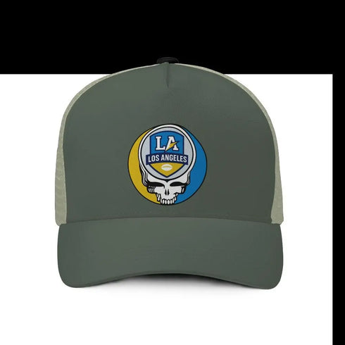 Grateful Dead - Los Angeles Chargers Stealie Trucker Cap - StealieShop