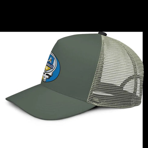 Grateful Dead - Los Angeles Chargers Stealie Trucker Cap - StealieShop