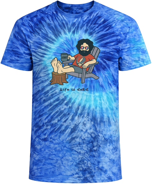 Chillin' Jerry | Life is dead.® Tie-Dye × Grateful Dead Tee