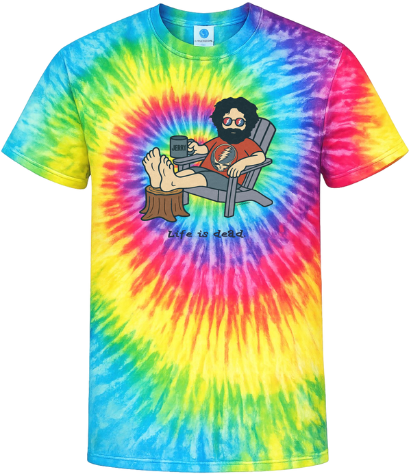 Chillin' Jerry | Life is dead.® Tie-Dye × Grateful Dead Tee