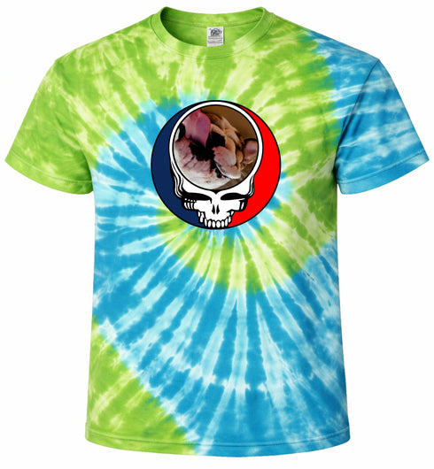 1651 - Custom Stealie Tie-Dye