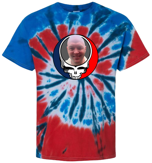 1425 - Custom Stealie Tie-Dye