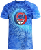 Chicago Cubs Logo Stealie Tie-Dye Grateful Dead T-Shirt