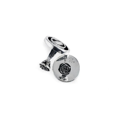 Grateful Dead - Steal Your Face Sterling Silver Cufflinks - StealieShop