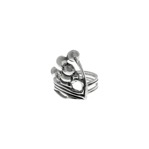 Grateful Dead - Belle Nouveau Beardsley Sterling Silver Ring - StealieShop
