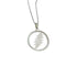 Grateful Dead - 13 Point Lightning Bolt Sterling Silver Mother Of Pearl Necklace - StealieShop