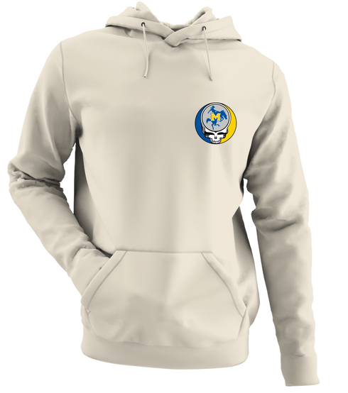 McNeese University - Premium Grateful Dead Left Chest Hoodie - Sand