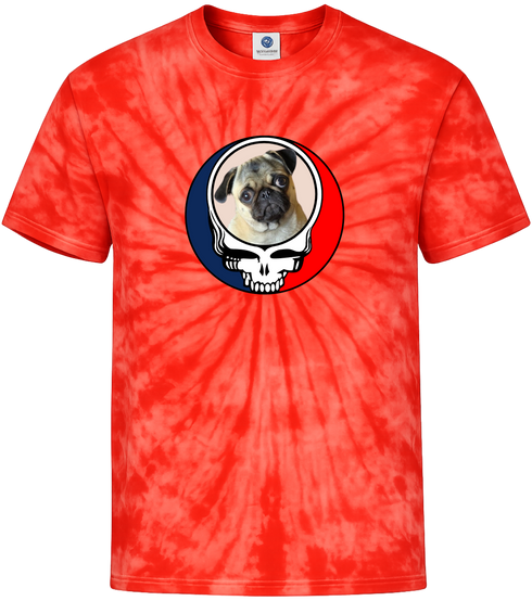 1497 - Custom Stealie Tie-Dye
