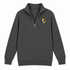 Notre Dame University - Premium Grateful Dead Quarter-Zip Pullover - Charcoal - 5