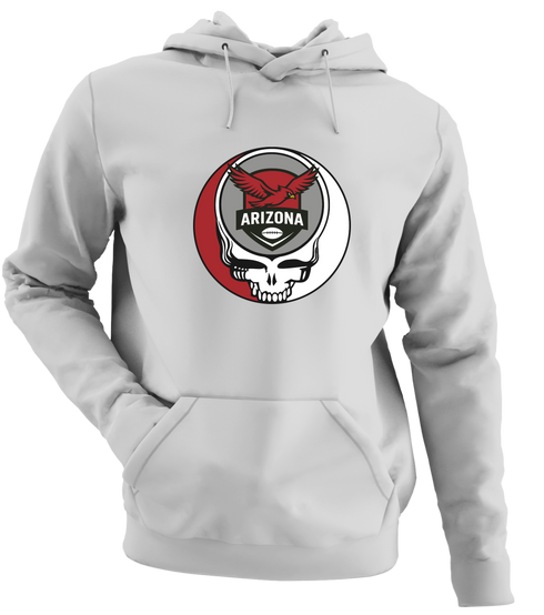 Arizona Football - Premium Grateful Dead Hoodie - Sport Grey - 9
