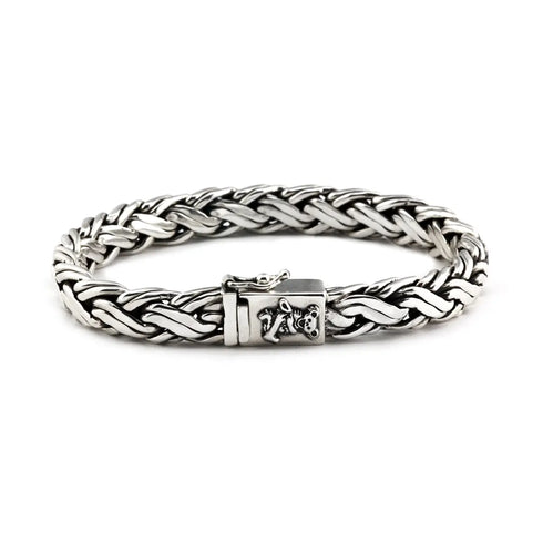 Grateful Dead - Dancing Bears Sterling Silver Bracelet - StealieShop