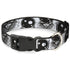 Grateful Dead - Plastic Clip Collar - Space Your Face White/Black - StealieShop
