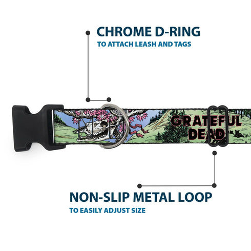 Grateful Dead - Plastic Clip Collar - Grateful Dead Dave's Picks Volume Nine Montana Cover Art - StealieShop