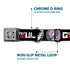 Grateful Dead - Grateful Dead Steal Your Face Stars and Stripes Logo Full Color Black/White/Red/Blue Seatbelt Buckle Collar - GRATEFUL DEAD Text with Steal Your Face Stars and Stripes Logo Black/White/Red/Blue - StealieShop