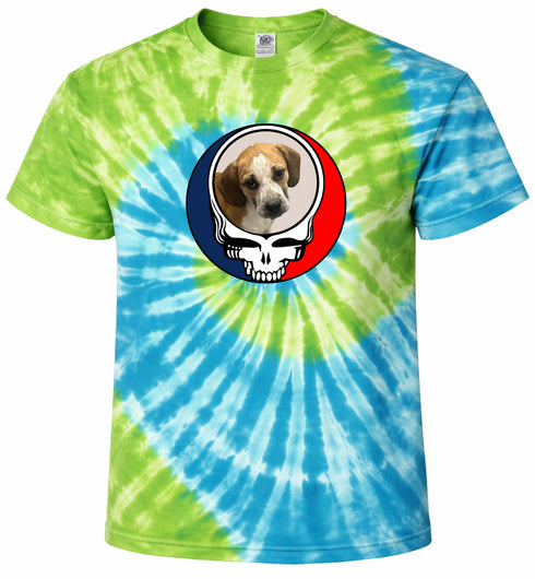 1508 - Custom Stealie Tie-Dye
