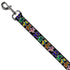 Grateful Dead - Dog Leash - Dancing Bears Black/Multi Color - StealieShop