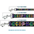 Grateful Dead - Dog Leash - Dancing Bears Black/Multi Color - StealieShop