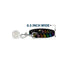 Grateful Dead - Dog Leash - Grateful Dead Script w/Bears & Skeletons Black/Multi Color - StealieShop