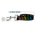Grateful Dead - Dog Leash - Grateful Dead Script w/Bears & Skeletons Black/Multi Color - StealieShop