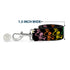 Grateful Dead - Dog Leash - Grateful Dead Script w/Bears & Skeletons Black/Multi Color - StealieShop