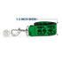 Grateful Dead - Dog Leash - Grateful Dead Text w/Skull & Roses Green - StealieShop